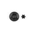 Vis inviolable - Empreinte Torx étoile pour tête inviolable - Noire Noir - Boite de 100