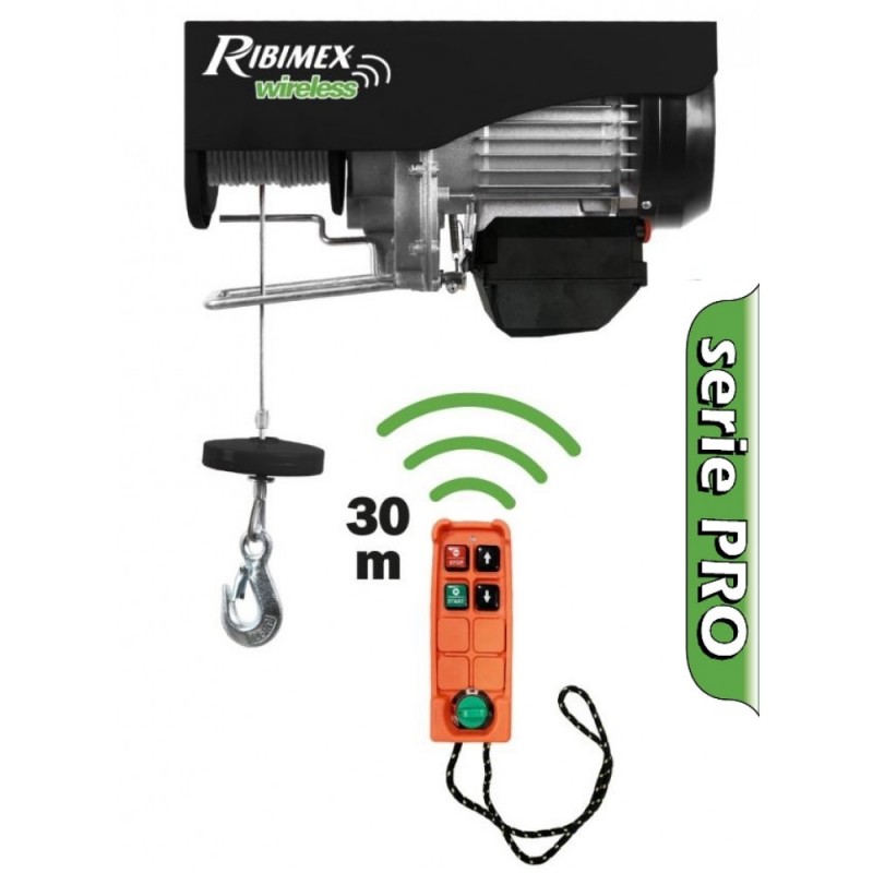 Palan électrique 400/800kg avec télécommande