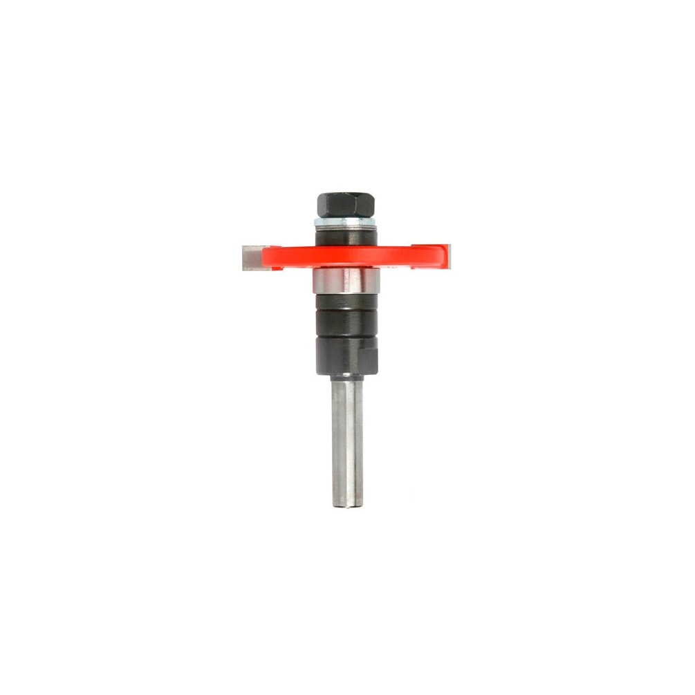 Arbre porte-disque et disque à rainurer Q. 8 x D. 40 x 5 mm + Guide à billes - 692155 - Sidamo