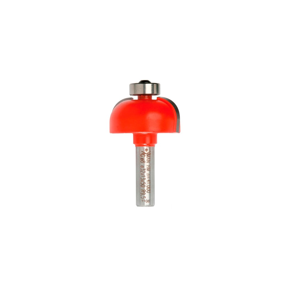 Mèche à congé Q. 8 x D. 32 x Lt. 50 mm + Guide à billes - 620105 - Sidamo
