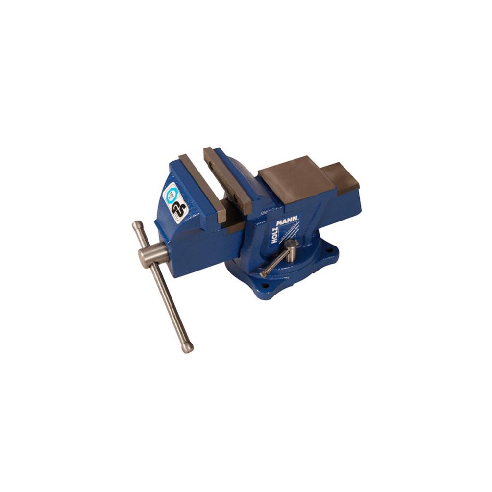 Etau d'établi 200 mm avec base tournante - WBS200N - Holzmann