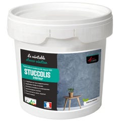 Mortier + teinte - stucco (sans primaire ni finition) - STUCCOLIS Mortier + teinte Bleu Capri - kit jusqu'à 7 m²ARCANE INDUSTRIES 2