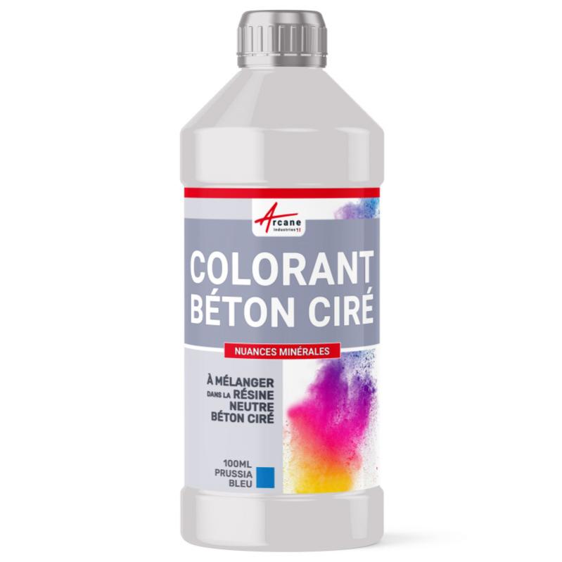 Colorant Pour Béton Ciré - Prussia Bleu - 100 Ml - Arcane Industries