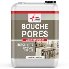 BOUCHE PORES POUR BETON CIRE - 5 L - - ARCANE INDUSTRIES