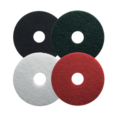 Disque pad de nettoyage Expert Boite de 5 ø 406 R-Rouge pour lustrage