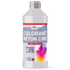 COLORANT POUR BÉTON CIRÉ - 250 ml - Airelles Rouge - ARCANE INDUSTRIES 5