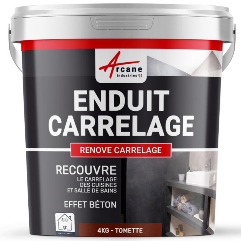 Enduit Carrelage Pour Mur Et Sol - Renove Carrelage - Tomette - Kit 4 Kg - 2.6m² Pour 2 Couches - Arcane Industries