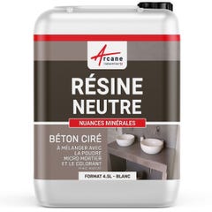 RESINE NEUTRE POUR BETON CIRE - 4.5 L - - ARCANE INDUSTRIES 0