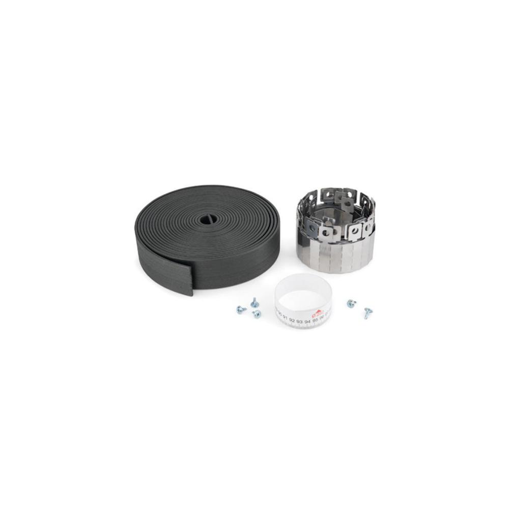 Kit collier intumescent zingué pour différents diamètres 30 à 250 mm