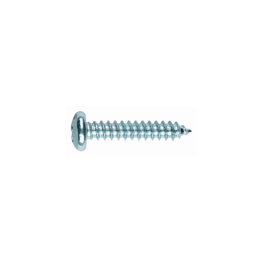 50 vis à tôle PH3, tête bombée 6,3 x 90 mm zingué pour tôle et PVC - T8163090 - Index