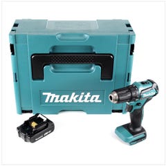 Makita DDF 483 Y1J 18 V Perceuse visseuse sans fil avec boîtier Makpac + 1x Batterie BL 1815 1,5 Ah - sans Chargeur 0