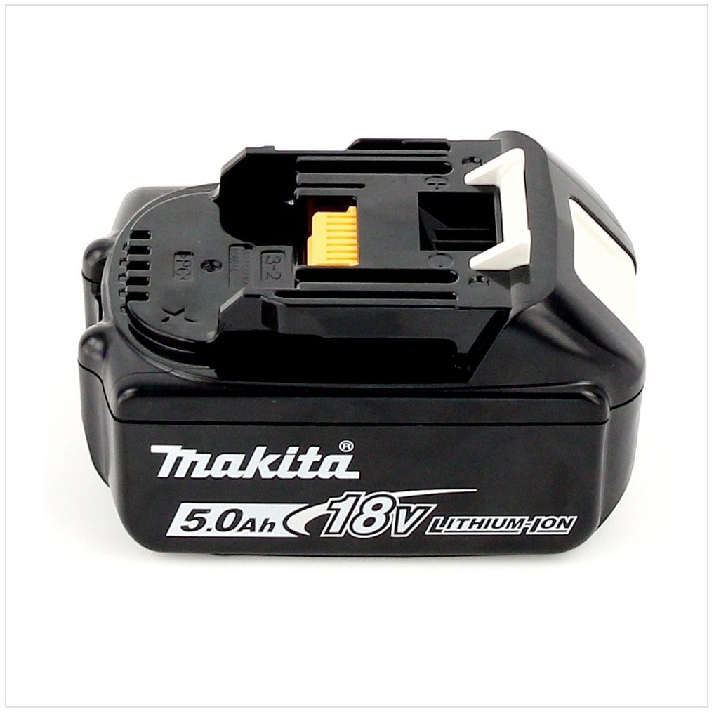 Makita BL 1850 B Li-Ion Batterie 18V 5,0 Ah ( 197280-8 / 632f15-1 ) + Affichage LED - Successeur de 196672-8 1