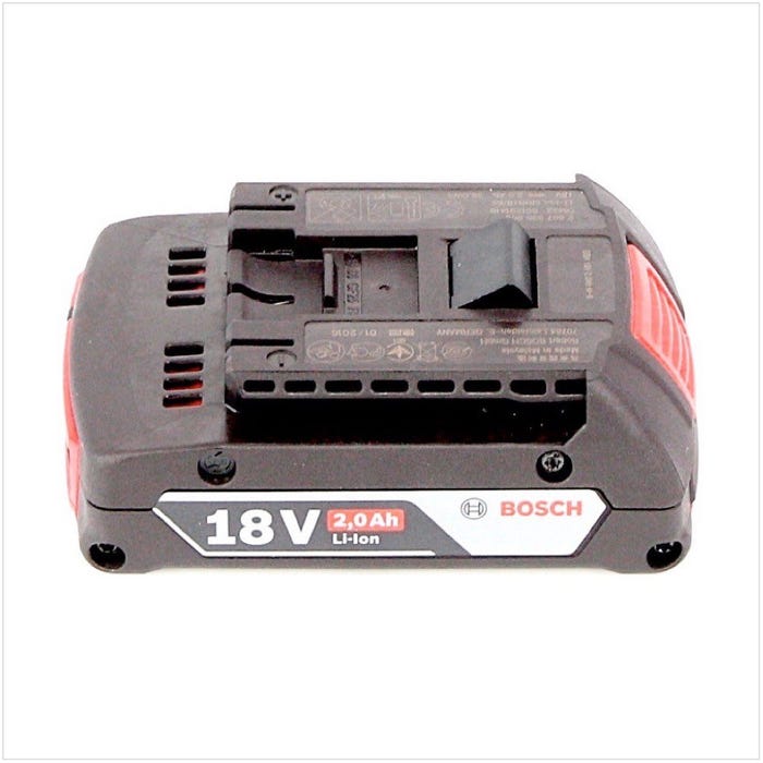 Bosch Set - 2 x Batteries GBA 2 Ah + Chargeur GAL 1880 CV pour batteries de 14,4 V - 18 V Li-Ion 1