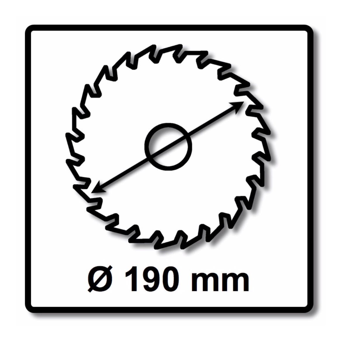 Bosch Lame de scie circulaire Expert for Wood 190 x 1,0 x 30 mm - 60 dents pour bois Holz ( 2608644515 ) 1