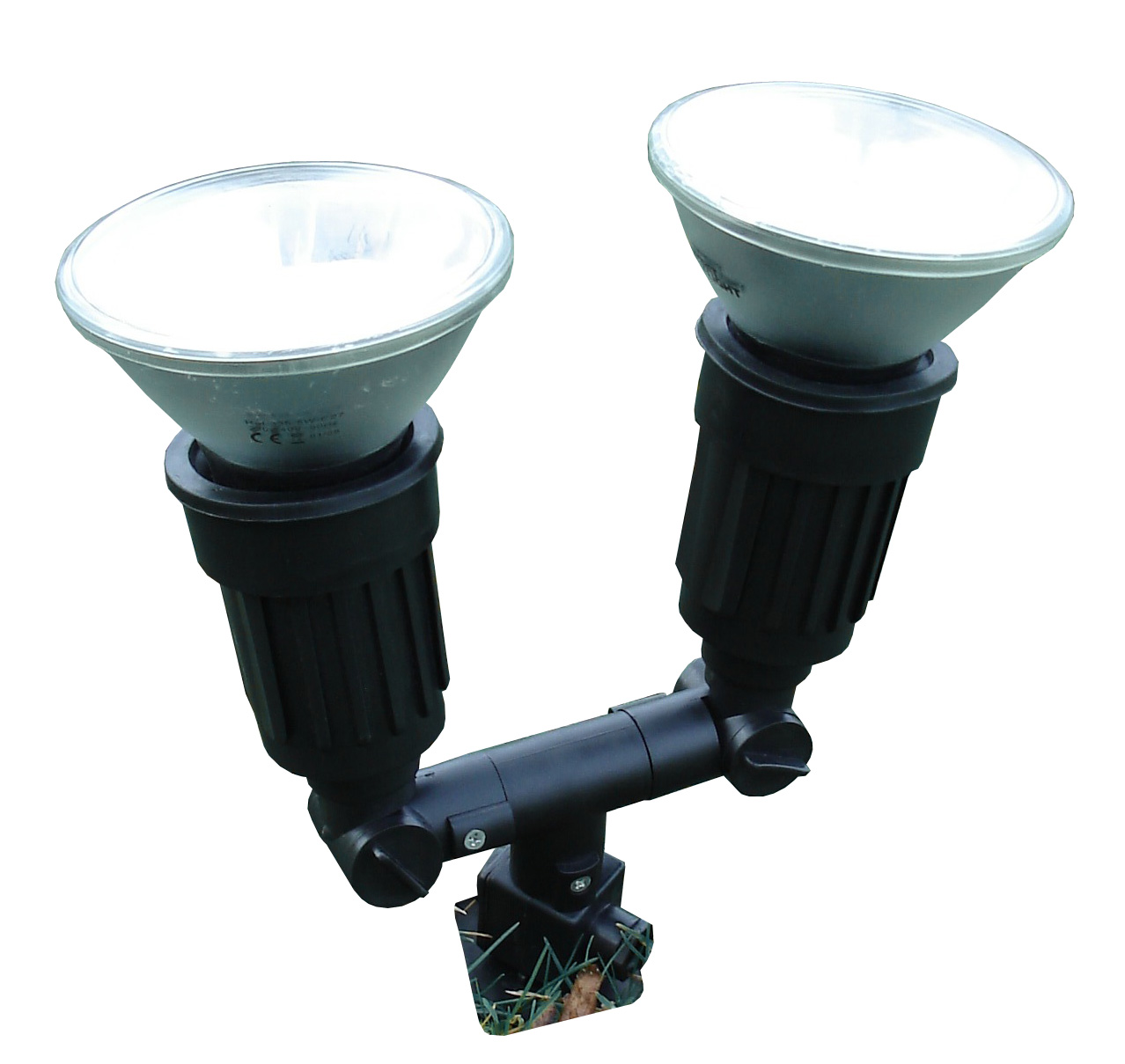 Spot Jardin à piquer double - E27 80w max IP44