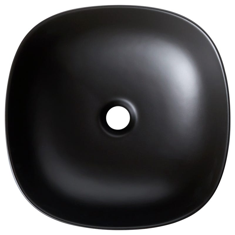 Vasque à poser noire en céramique 40.5 cm - Vienne 3