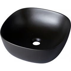 Vasque à poser noire en céramique 40.5 cm - Vienne 1