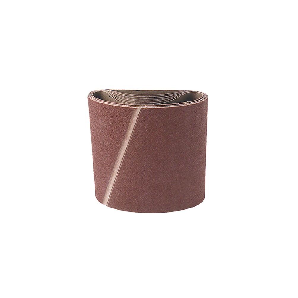 Lot de 10 bandes toile pour parquet corindon L. 200 x H. 750 mm Gr. 100 - 200.750.100 - Leman