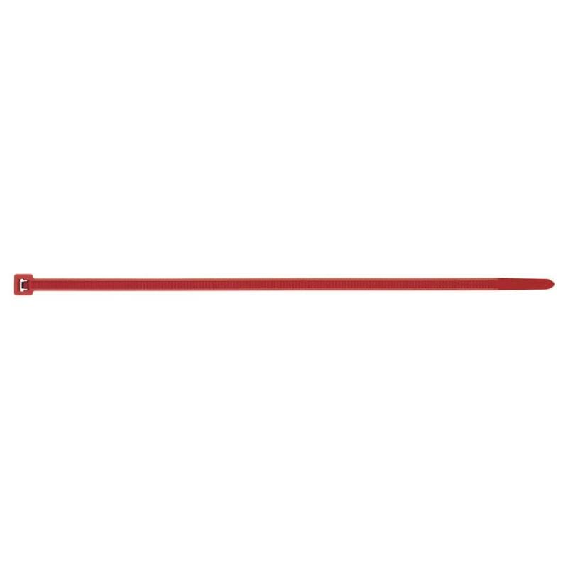 (Boite de 100) Collier de serrage - Couleurs Rouge - Nylon 4,8 x 290 mm 2