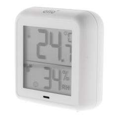 Thermomètre - hygromètre intérieur blanc à piles - Otio 2