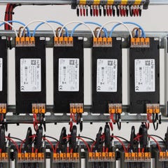 Lot de 5 bornes de raccordement S221 COMPACT - Connexion rapide - 5 conducteurs  avec leviers 4mm² - Orange - Wago ❘ Bricoman
