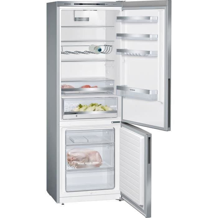 Réfrigérateurs combinés 413L Froid Brassé SIEMENS 70cm C, KG 49 E AI CA 6