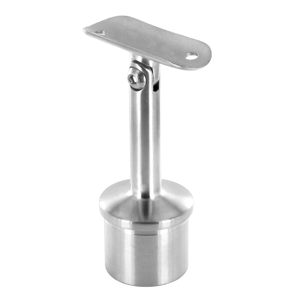 Support Orientable de Main Courante Diam 42,4mm pour Poteau Rond à Encoller 8