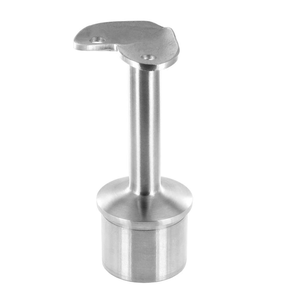 Support Main Courante Diam 42,4mm à 90° pour Poteau Rond à Encoller 8