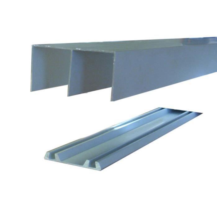 RAILS DE PLACARD COULISSANT LONGUEUR 1.20 m
