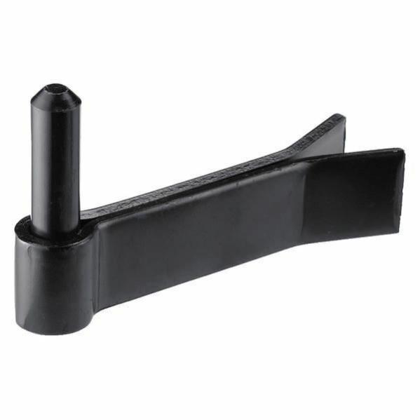 Gond À Scellement Double Feuille En Acier Zingué Noir Ø 14 Mm L. 120 Mm