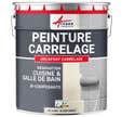 Peinture Carrelage Cuisine & Salle De Bain - Résine Bi-composante Arcapoxy Carrelage - Ral 9001 - Blanc Crème - 2.5 Kg (jusqu'à 25 M² En 2 Couches)