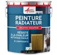 Peinture Radiateur Fonte Acier Alu - Peinture Radiateur - Ral 9005 - Noir Foncé - 1 Kg (jusqu'à 5 M² En 2 Couches)