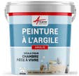 Peinture Argile Naturelle Et Saine - Argilis - Marmotte Gris Cendre - 60 M² (2x5 Kg En 1 Couche) - Arcane Industries