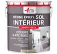 PEINTURE EPOXY SOL - REVEPOXY DECO - 25 kg (jusqu'à 70 m² en 2 couches) - Ivoire Claire - RAL 1015