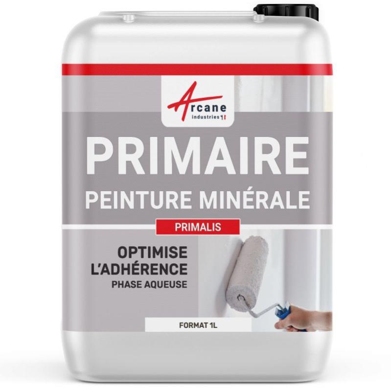 SOUS-COUCHE, PRIMAIRE POUR PEINTURE ARGILE & CHAUX & BADIGEON & STUCCO - PRIMALIS - 1 L - - ARCANE INDUSTRIES