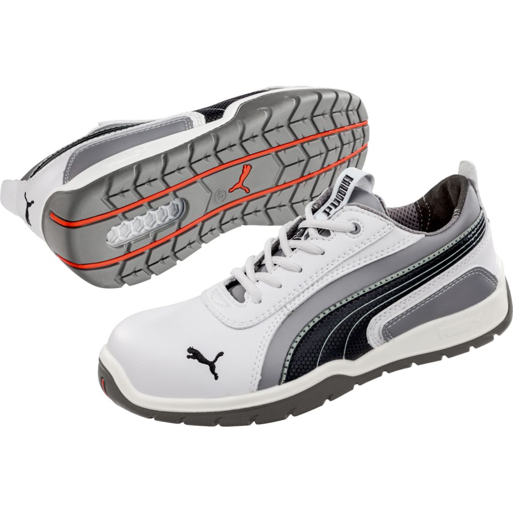 Basket De Sécurité Basse Puma Monaco Low S3 Src Blanc 41