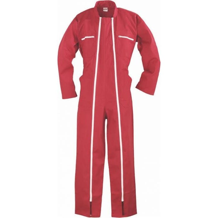 Combinaison 2 zips Factory Rouge - Coverguard - Taille XL 1