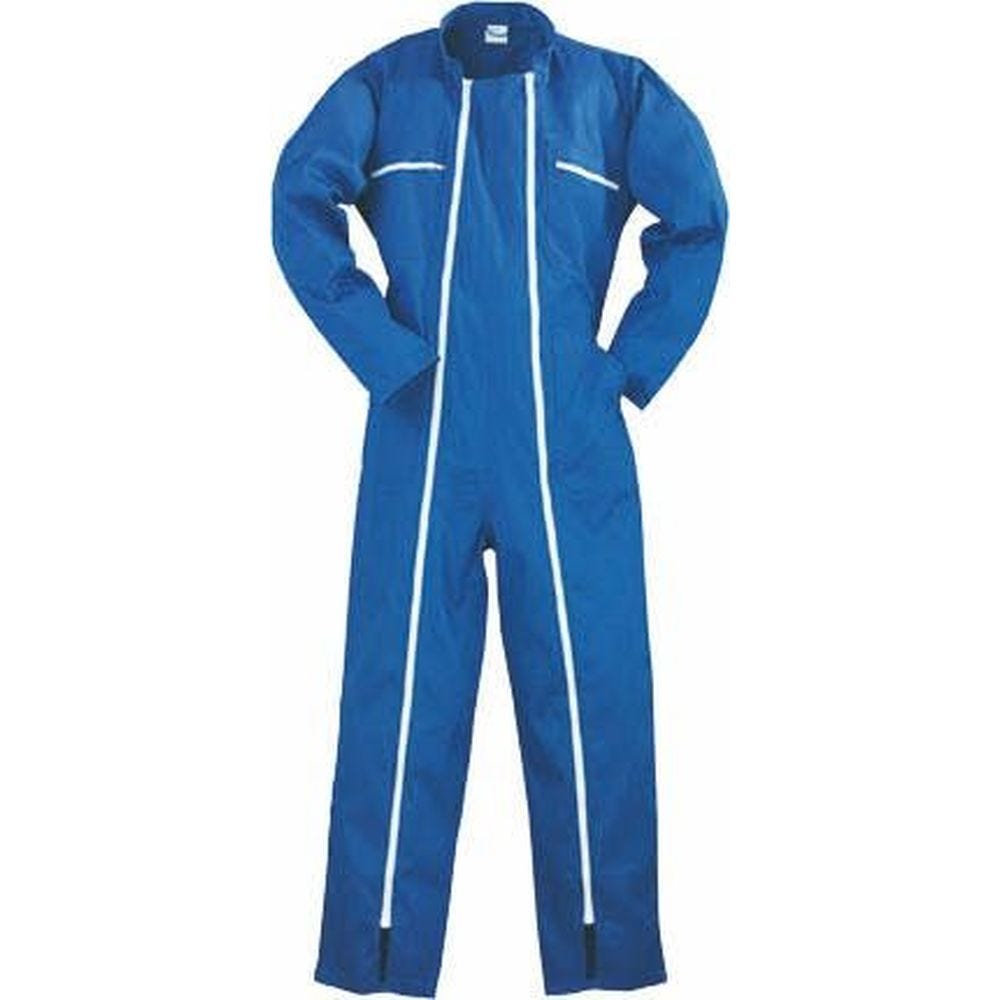 Combinaison 2 zips Factory Bleu - Coverguard - Taille M 4