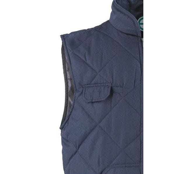 CHOUKA Gilet Froid marine, 65%PES/35%CO + Matelassage 180g/m² - COVERGUARD - Taille M 2