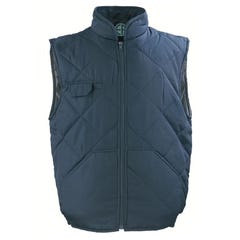 CHOUKA Gilet Froid marine, 65%PES/35%CO + Matelassage 180g/m² - COVERGUARD - Taille M 1