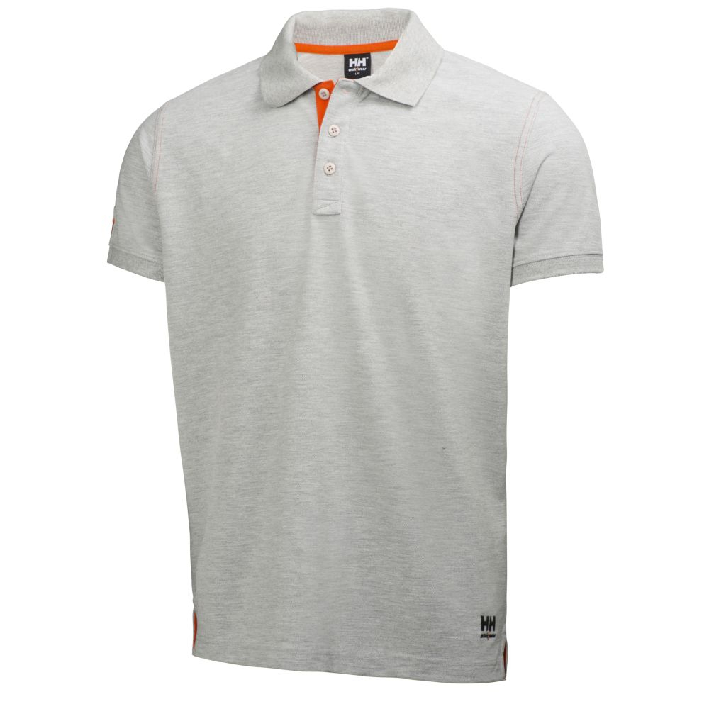 Polo Oxford Helly Hansen Gris Clair M