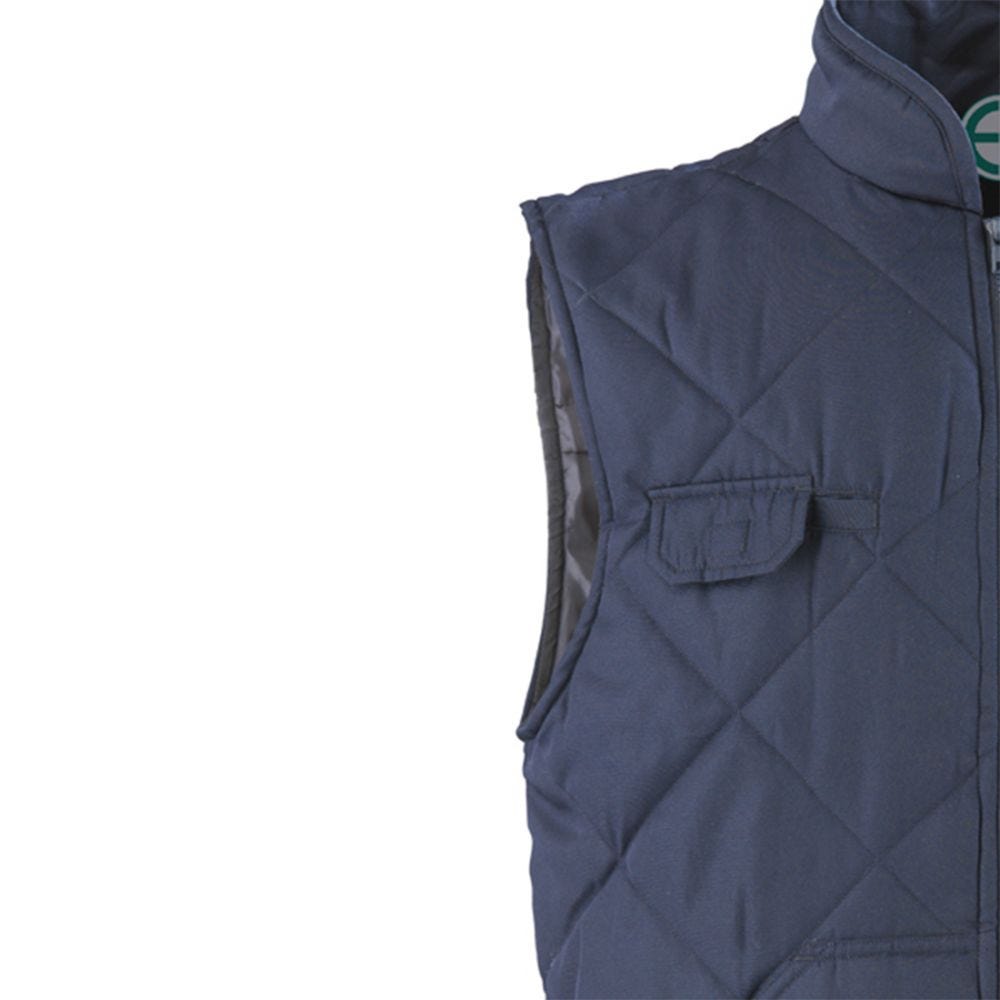 CHOUKA Gilet Froid marine, 65%PES/35%CO + Matelassage 180g/m² - COVERGUARD - Taille 3XL 1
