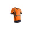 KOMO T-shirt MC, orange HV/marine, 55%CO/45%PES, 150g/m² - COVERGUARD - Taille 3XL