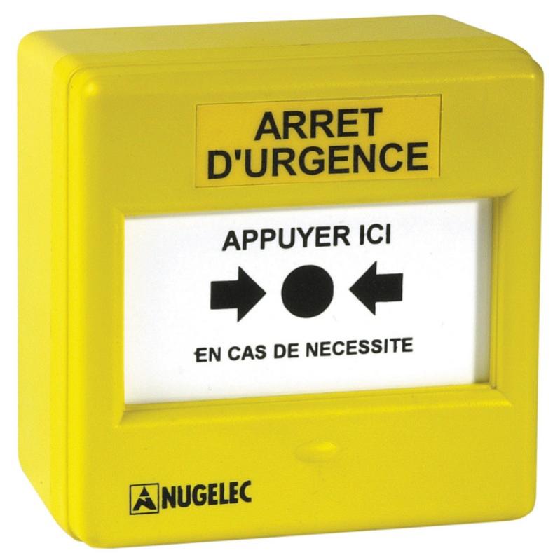 Coffret Membrane Simple Action – Arret Urgence Fireless