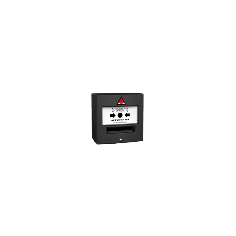 DECLENCHEUR MANUEL RADIO PPMS ETANCHE + CAPOT ADRESSABLE NEUTRONIC