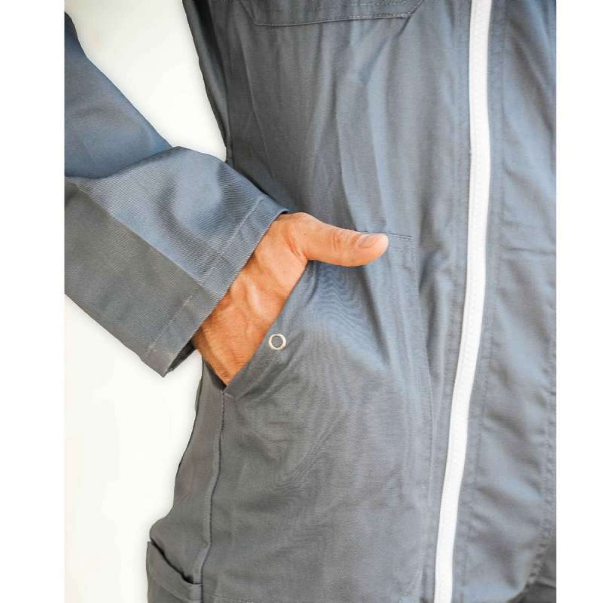 Combinaison 2 zips Factory Gris - Coverguard - Taille XL 3
