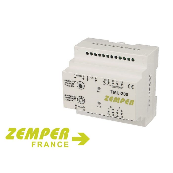 Télécommande Zemper TMU 300 BI FONCTION ZEMPER 1