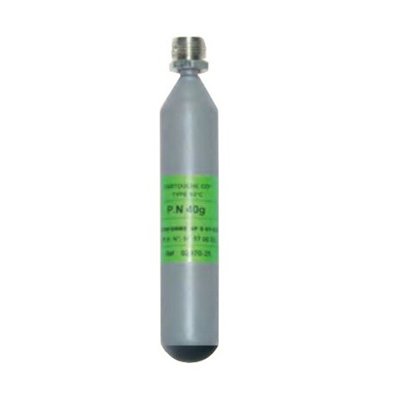 CART.CO2 40G D21,7 93° SS BAGUE FIRELESS