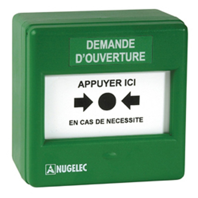 Coffret membrane simple action – DEMANDE OUVERTURE FIRELESS