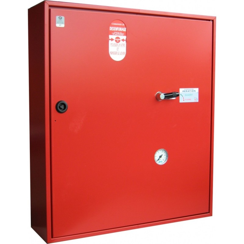Coffret CO2 bizone + aération Cordia Incendie